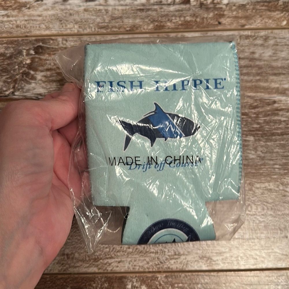 NWT Fish Hippie Koozie